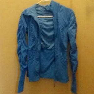 Lululemon lightweight zip up reversible hooded jacket